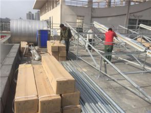 水木環保太陽能熱水項目進入正式施工階段 全力推進光伏工程安裝進程